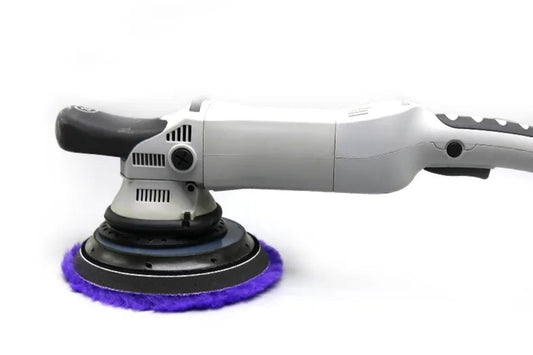 3インチ パープル ロングウール バフ